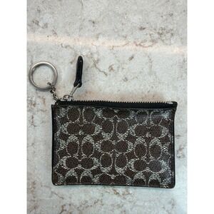 Couch Signature Logo Wallet With Card Holder & Keychain